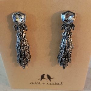Chloe + Isabel Jewelry - Maven Plumage Statement Earrings Chloe + Isabel Jewelry - Maven Plumage Statement Earrings